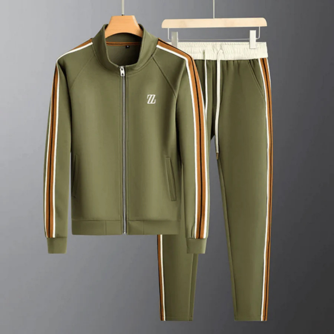 Stylowy Męski Zestaw Dresowy z Suwakiem | Slim Fit