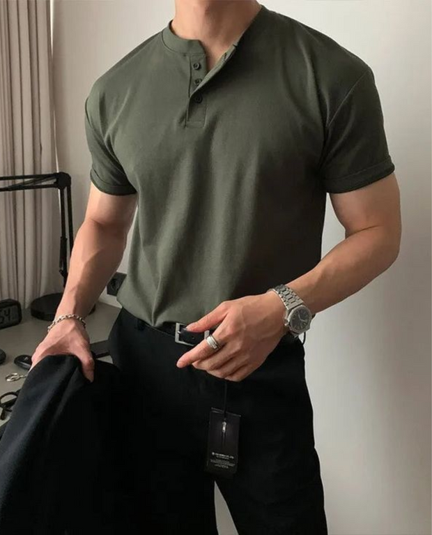 Koszulka Warschau Fashion Polo T-shirt Warschau Fashion Zielony las S