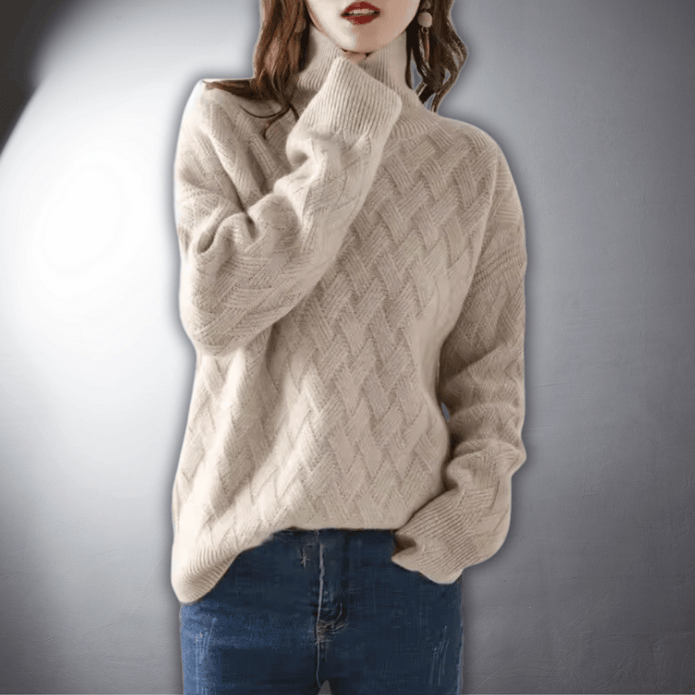 Lavinia | Oversizowy kaszmirowy sweter w jakości premium Sweater Warschau Fashion