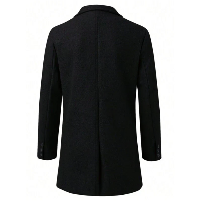 Jorikenit | Męski długi zimowy płaszcz trench Men Coat Warschau Fashion
