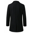 Jorikenit | Męski długi zimowy płaszcz trench Men Coat Warschau Fashion
