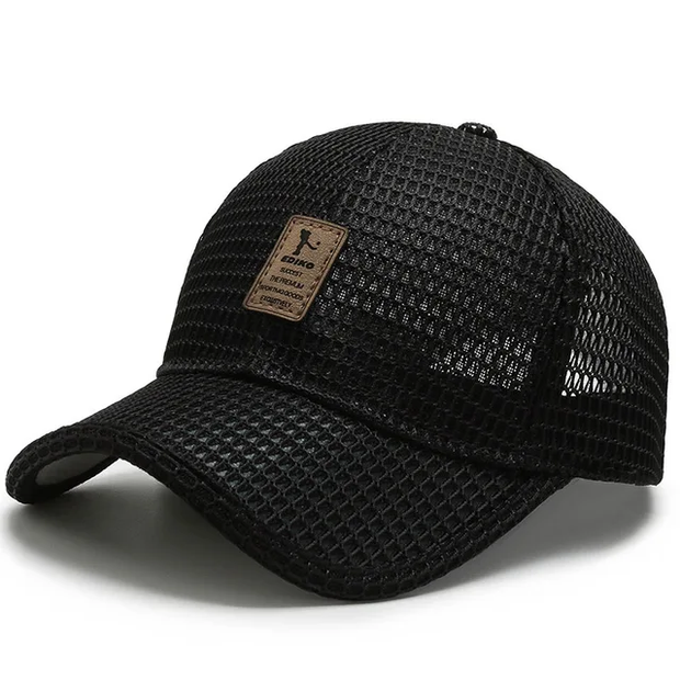 Stylowa czapka baseballowa dla mężczyzn Men Accessories Warschau Fashion Czarny Regulowany