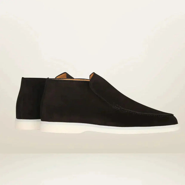 Męskie półbuty na co dzień Men Shoes Warschau Fashion Czarny 38