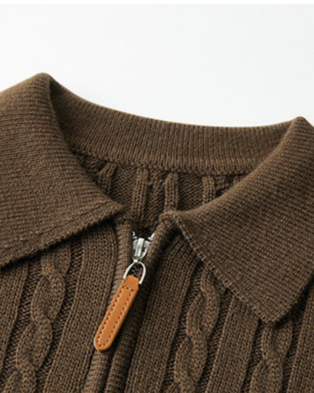 Kurtka z premium wełny Knitwear Warschau Fashion