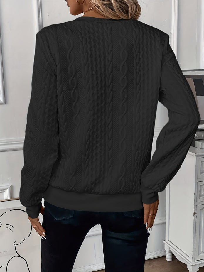 Alegría | Elegancki Sweter Sweater Warschau Fashion