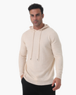 100% Kaszmirowa Hoodie z Kapturem