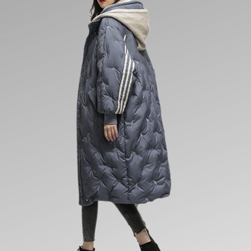 Damska kurtka zimowa puchowa Women's Jacket Warschau Fashion