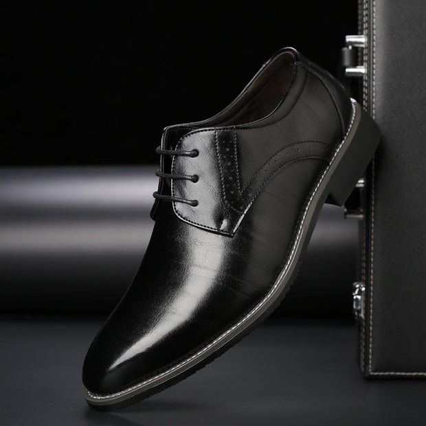 Jelle | Panieński Oxfords z detalami brogu heren Boots | modern Warschau Fashion Czarny 39