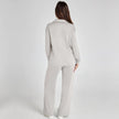 Eline | Luksusowy Zestaw Odzieży Domowej z Przytulnymi Spodniami i Dekoltem w Serek Loungewear Set Warschau Fashion