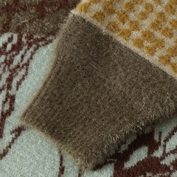 MARLON - Męski Nowoczesny Sweter na Wiosnę