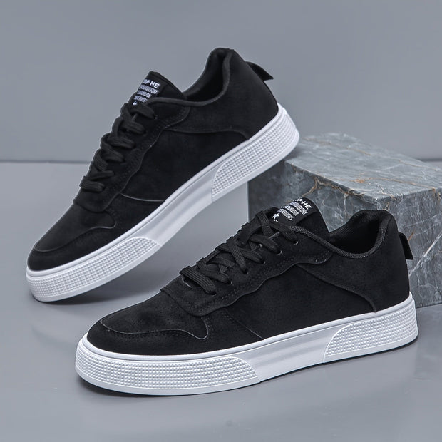 Daan | Buty męskie eSAPO o niskim profilu w jednolitym kolorze heren sneakers | modern Warschau Fashion