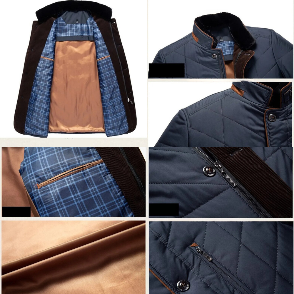 Ewaldin | Męska Kurtka Zimowa | Ciepła i Stylowa Men Jackets Warschau Fashion