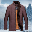 Ewaldin | Męska Kurtka Zimowa | Ciepła i Stylowa Men Jackets Warschau Fashion Czerwony S