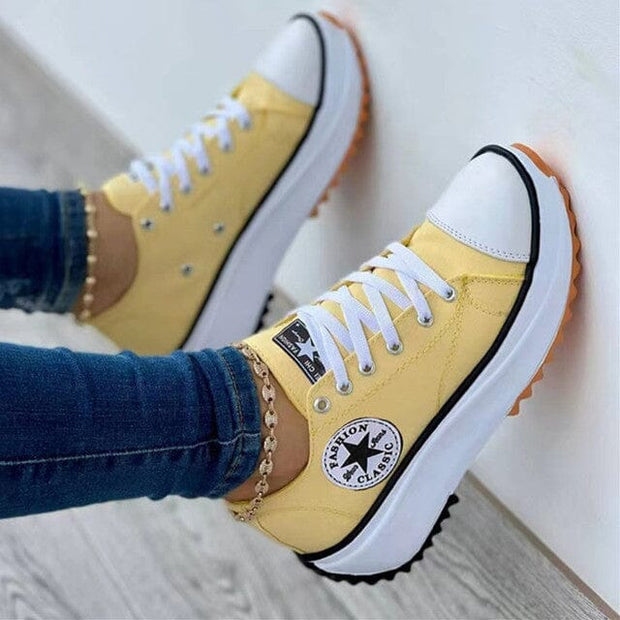 Damskie buty OrthoRunners Schoenen dames Warschau Fashion Żółty 35