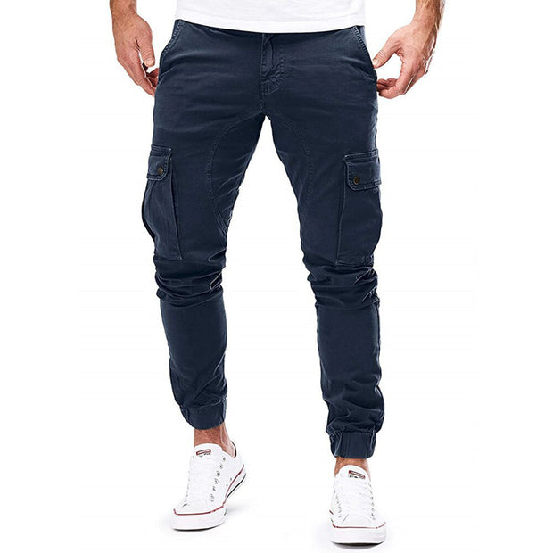 BECKETT - CargoMax spodnie męskie Men Summer Pants Warschau Fashion Granatowy S