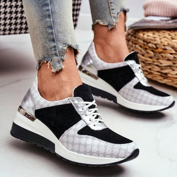 Tootie - Buty Damskie z Ergonomiczną Podeszwą Shoes Warschau Fashion Srebro 35