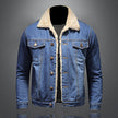 Męska Zimowa Kurtka Regular Fit z Fleece - Puento Fortade TP 30 - Klasyczny Styl Kleding & Accessoires > Herenkleding > Kleding > jas > Winterjas Warschau Fashion Niebieski S
