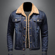 Męska Kurtka Dżinsowa STANLEY - Klasyczny Design Kleding & Accessoires > Herenkleding > Kleding > jas > Winterjas Warschau Fashion Ciemnoniebieski S