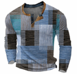 Hamish | Stylowy sweter w waflowym wzorze Men Sweaters Warschau Fashion Niebieski S