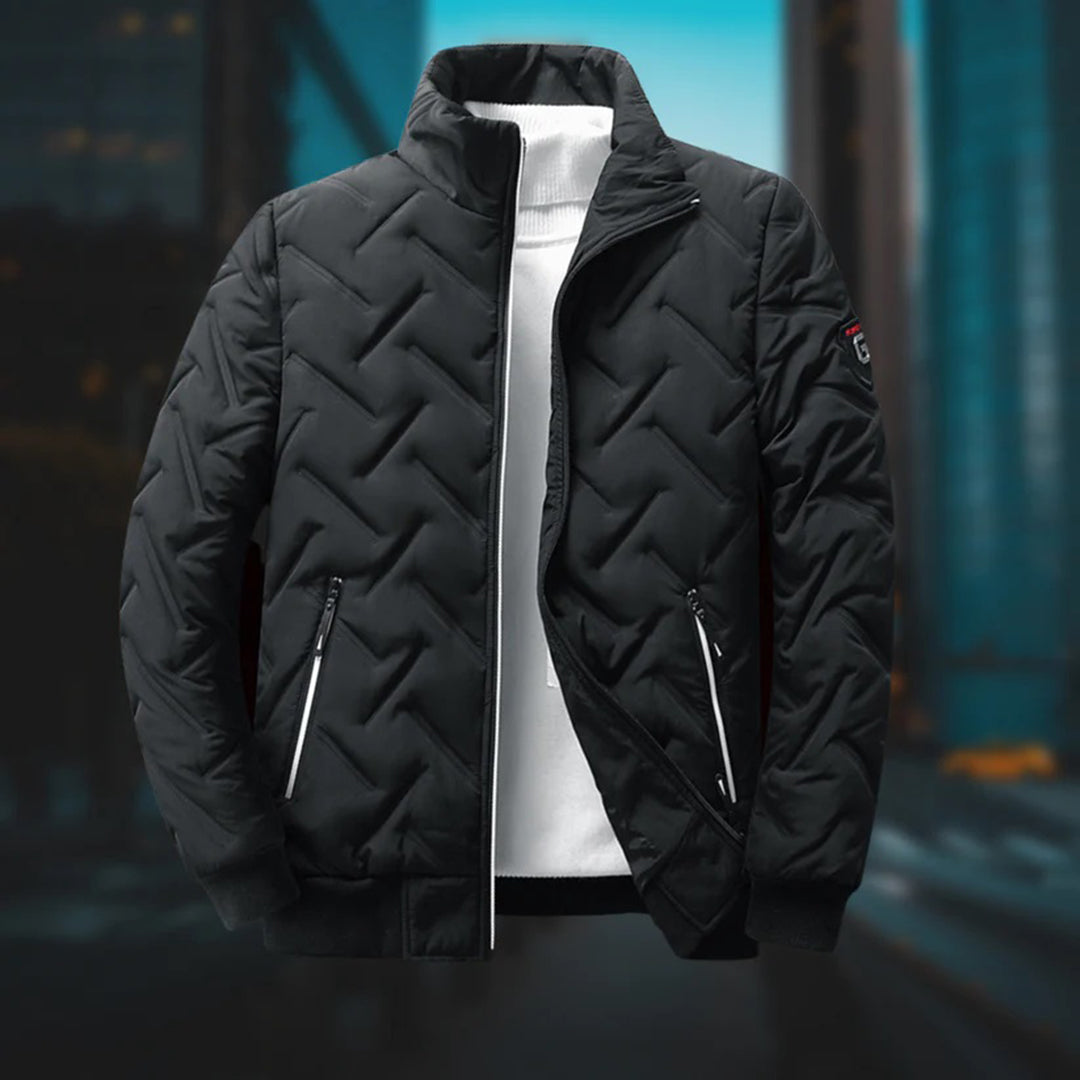Zephy | Męska kurtka modna Men Jackets Warschau Fashion Czarny XS