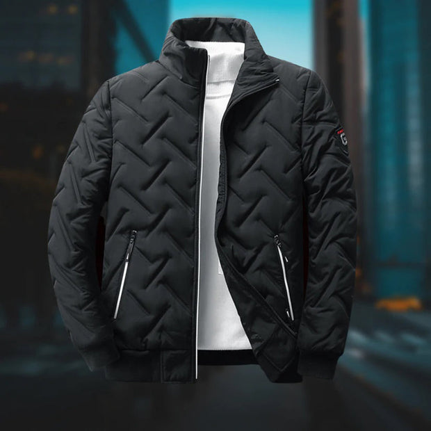 Zephy | Męska kurtka modna Men Jackets Warschau Fashion Czarny XS
