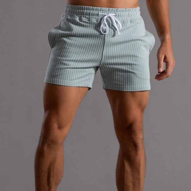 Arno | Super-elastyczne Spodenki Sportivo Heren Shorts | modern Warschau Fashion Niebieski Xs