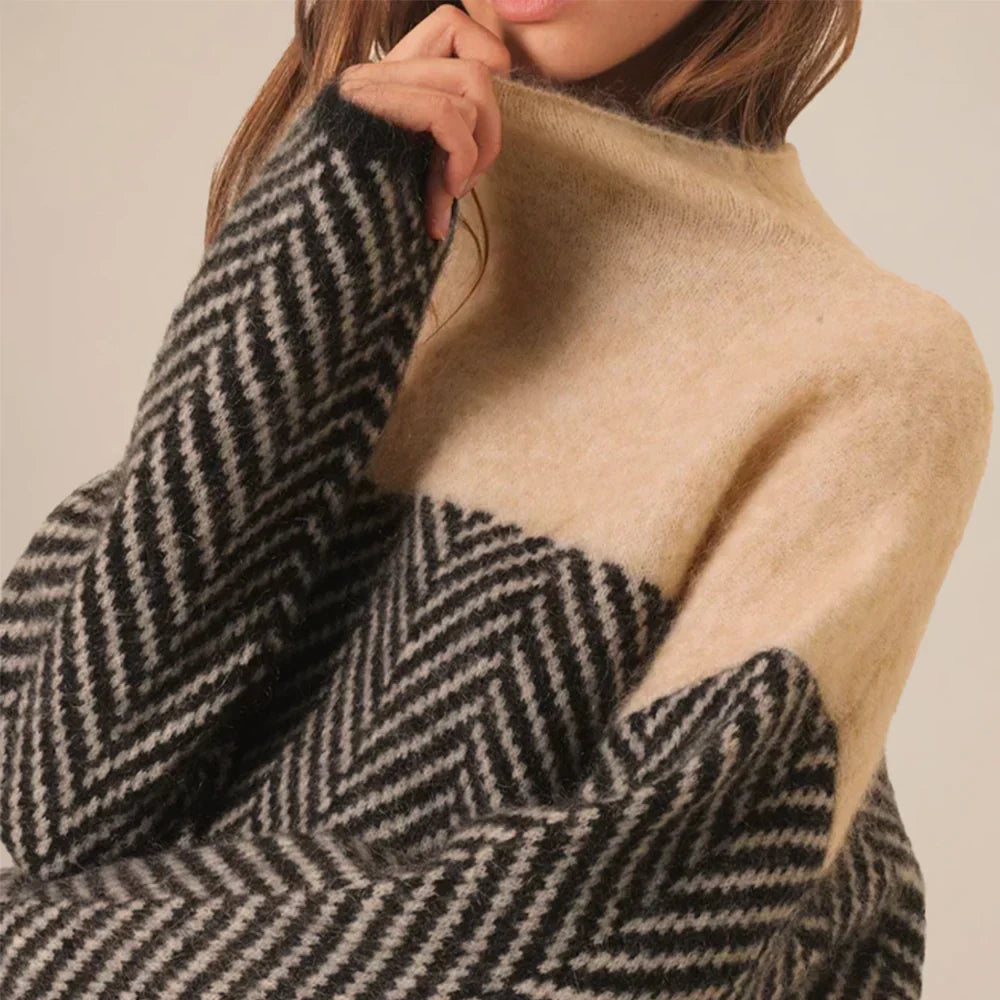 Paulina™ - Sweter z wysokim dekoltem