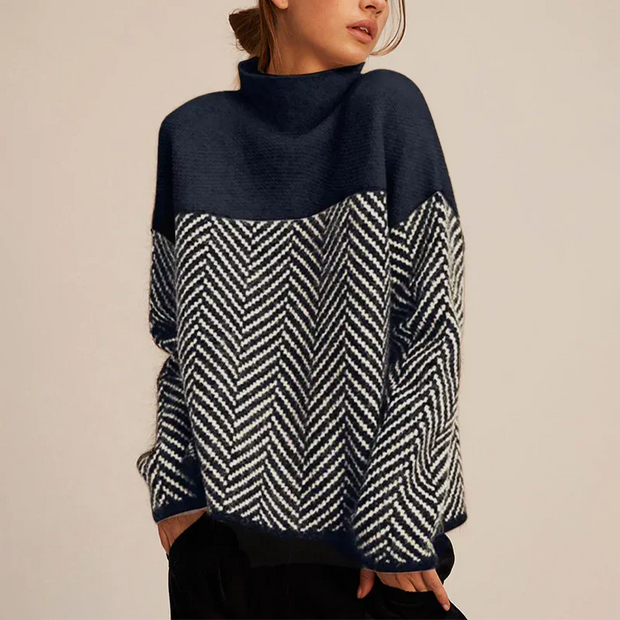 Paulina™ - Sweter z wysokim dekoltem