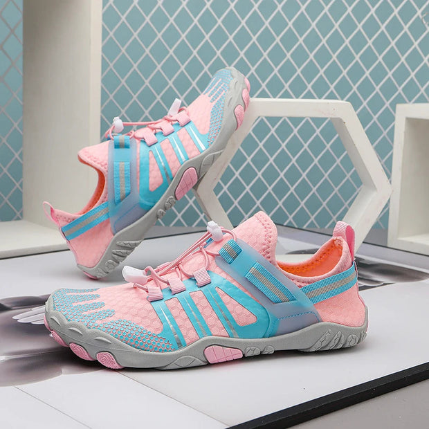 Unisex wodne buty dla kobiet i mężczyzn - szybkoschnące, antypoślizgowe, idealne do pływania i wędrówek Unisex Shoes Warschau Fashion Różowy 36