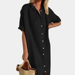 Nienke - Letnia sukienka koszulowa dla kobiet w stylu casual