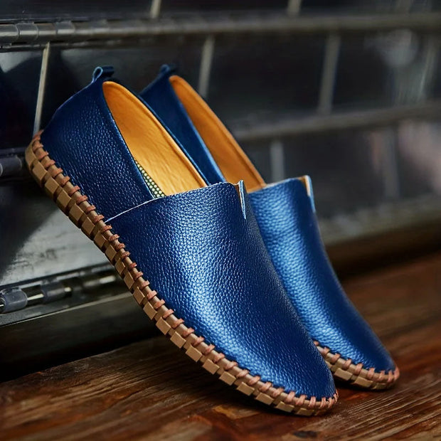Matt - Stylowe męskie loafersy z naturalnej skóry