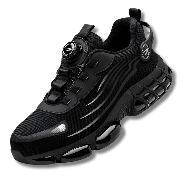 Buty Ochronne Męskie dla mężczyzn - Josefo Shoes Warschau Fashion Czarny 36