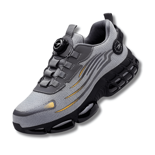 Buty Ochronne OrtoMęskie dla mężczyzn - Josefo Shoes Warschau Fashion Szary 36