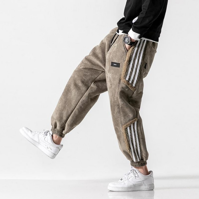 Męskie Wygodne Spodnie Jogger Sportowe Luźne