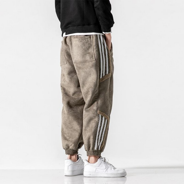 Męskie Wygodne Spodnie Jogger Sportowe Luźne Men Pants Warschau Fashion