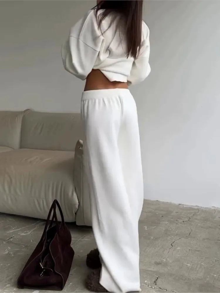 Alicja | Damski Dzianinowy Zestaw Dwuczęściowy Odzież damska Warschau Fashion