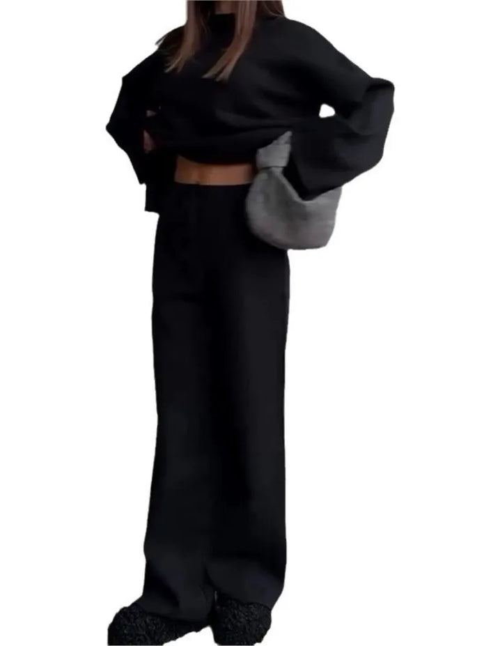 Alicja | Damski Dzianinowy Zestaw Dwuczęściowy Odzież damska Warschau Fashion