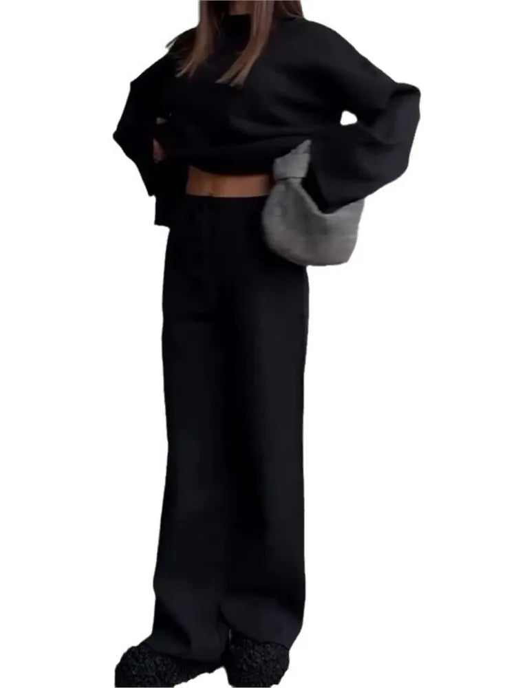 Alicja | Damski Dzianinowy Zestaw Dwuczęściowy Odzież damska Warschau Fashion