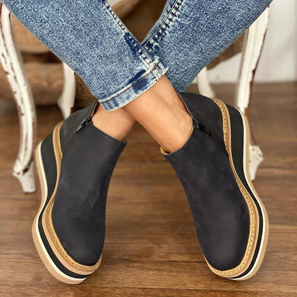 ESTEE - Niskie botki damskie Women Summer Boots Warschau Fashion Czarny 35