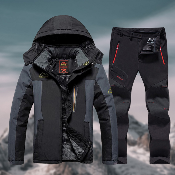 VELO | Męska Wodoodporna Odzież Zimowa Men's Jackets Warschau Fashion Czarny M