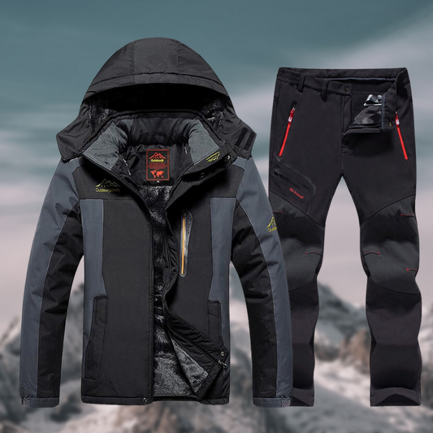 VELO | Męska Wodoodporna Odzież Zimowa Men's Jackets Warschau Fashion Czarny M