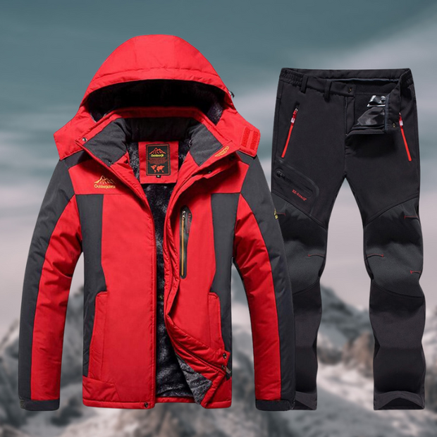 VELO | Męska Wodoodporna Odzież Zimowa Men's Jackets Warschau Fashion Czerwony M