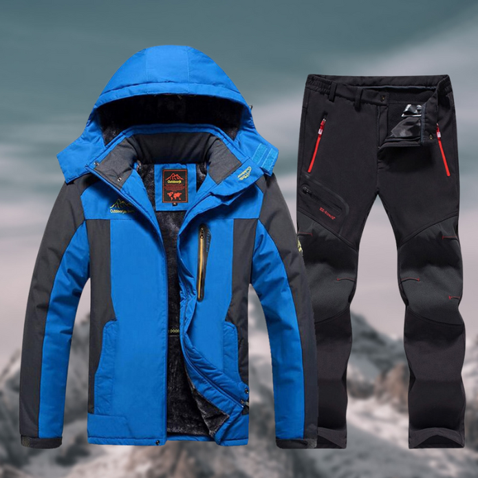 VELO | Męska Wodoodporna Odzież Zimowa Men's Jackets Warschau Fashion Niebieski M