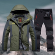 VELO | Męska Wodoodporna Odzież Zimowa Men's Jackets Warschau Fashion Zielony wojskowy M