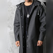 FINN - Unisex Lekki Płaszcz Przeciwdeszczowy, Doskonały na Wiosnę i Lato Fashion Men Jacket Raincoat Fall Warschau Fashion