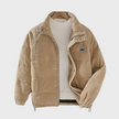 Franco Męska Kurtka Puchowa Fashion Men Jacket Puffer Winter Warschau Fashion Beżowy S