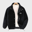 Franco Męska Kurtka Puchowa Fashion Men Jacket Puffer Winter Warschau Fashion Czarny S