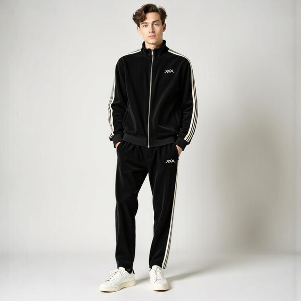 Oddychający i Komfortowy Męski Dres Sportowy Men Sets Warschau Fashion