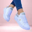 Błyszczące sneakersy dla kobiet