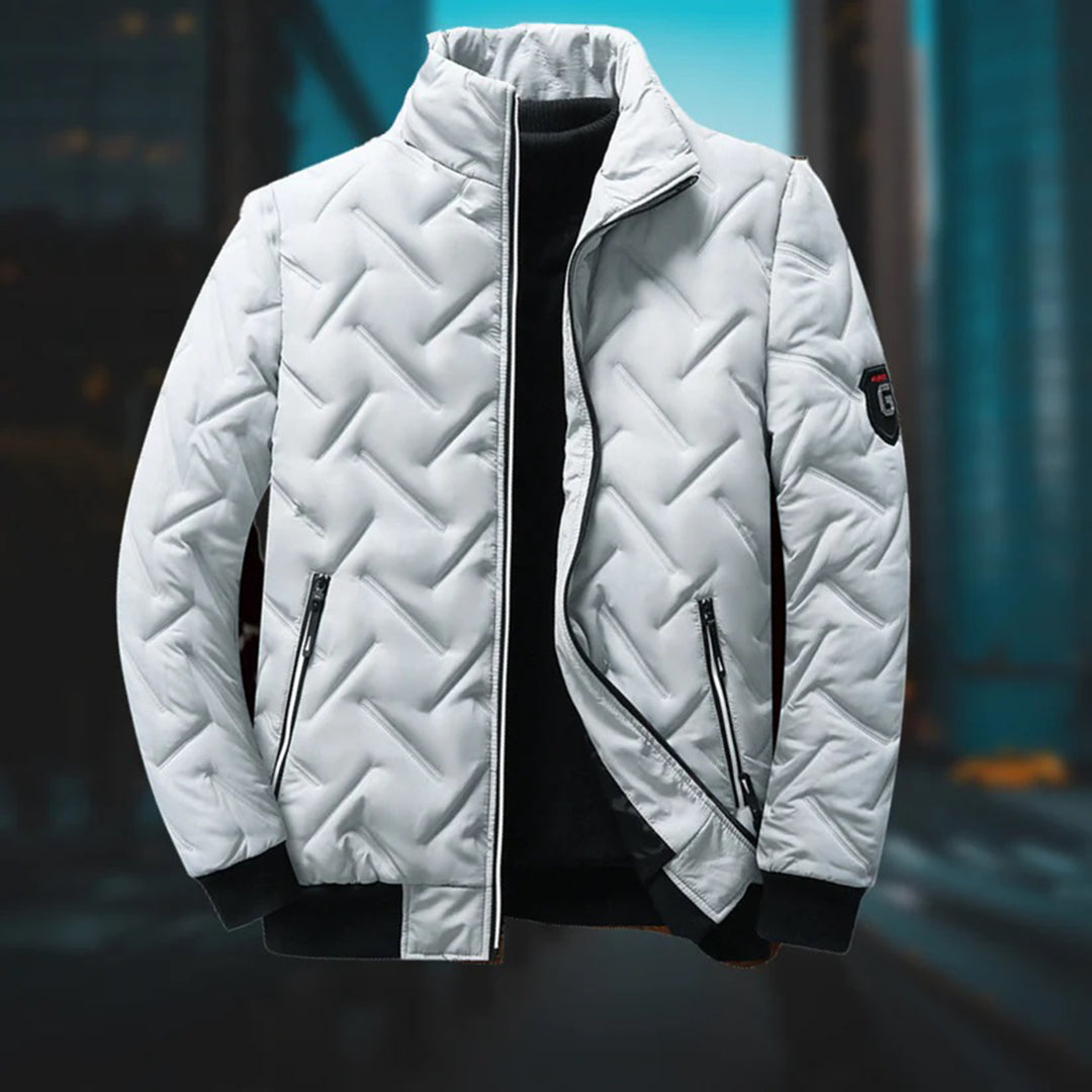 Zephy | Męska kurtka modna Men Jackets Warschau Fashion Szary XS